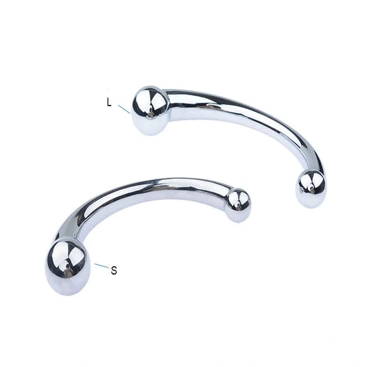Double Hook Stainless 5858 Anal Steel Ended Elegant 0708